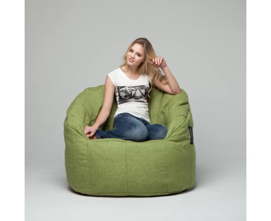 Дизайнерское бескаркасное кресло Butterfly Sofa™ - Lime Citrus (зеленое) Дизайнерское бескаркасное кресло Butterfly Sofa™ - Lime Citrus (зеленое)