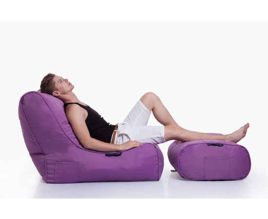 Пуфик Ottoman™ - Acai Merlot (лиловый)