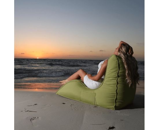 Бескаркасное уличное кресло Avatar Sofa™ - Limespa (зеленый) - Sunbrella, Цвет: Limespa, Категория ткани: Олефин, изображение 2