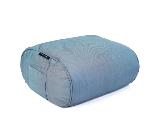 Пуфик под ноги Ottoman™ - Blue Sky Eclipse (серо-синий)