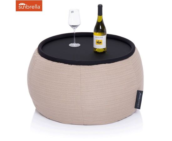 Стол-пуф Versa Table™ - Mudhoney Dune (кремовый)