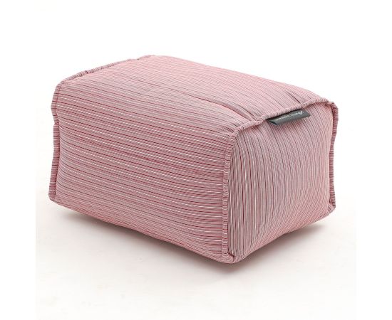 пуф под ноги розового цвета для улицы и дома