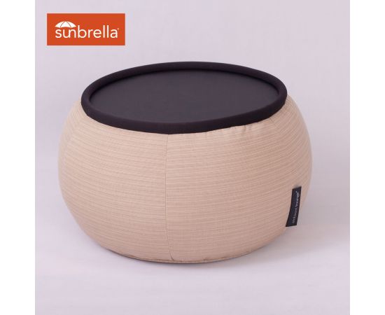 Стол-пуф Versa Table™ - Mudhoney Dune (кремовый)