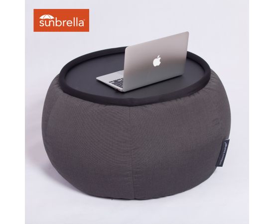 Стол-пуф Versa Table™ - Black Rock (черный)