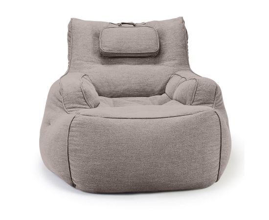 Дизайнерское бескаркасное кресло Tranquility Armchair (коричневого цвет)