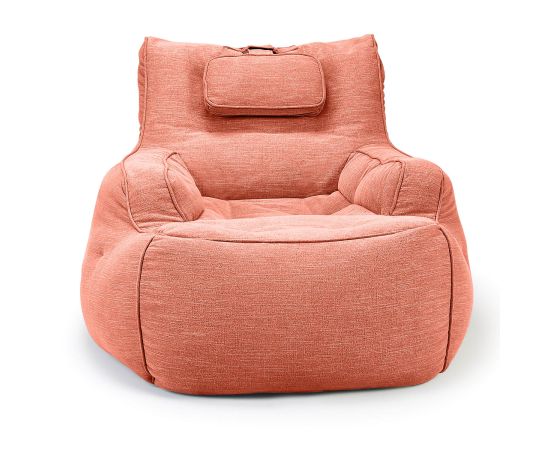 Дизайнерское бескаркасное кресло Tranquility Armchair (красного цвет)
