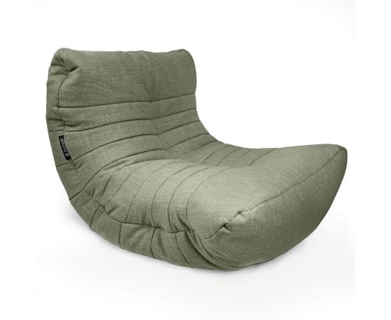 Бескаркасное кресло Acoustic Sofa™ - Lime Citrus (зеленый) рогожка Бескаркасное кресло Acoustic Sofa™ - Lime Citrus (зеленый) рогожка