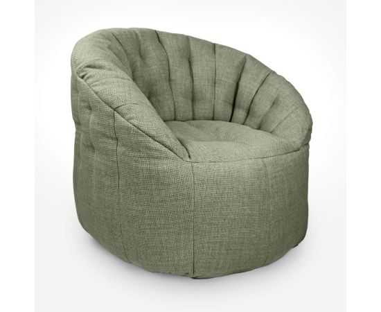 Дизайнерское бескаркасное кресло Butterfly Sofa™ - Lime Citrus (зеленое)