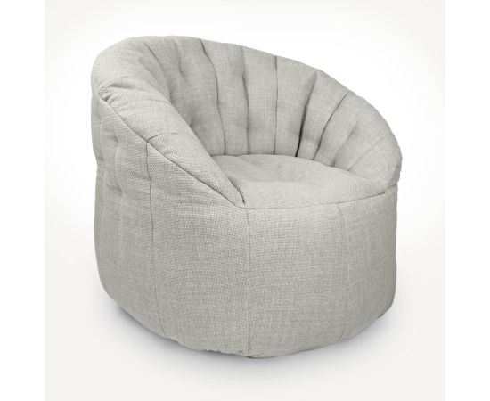 Дизайнерское бескаркасное кресло Butterfly Sofa™ - Tundra Spring (светлое)