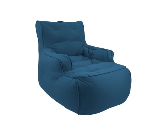 купить уличное бескаркасное кресло tranquility armchair (синее)