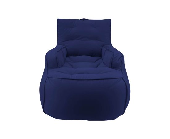 купить уличное бескаркасное кресло для сада tranquility armchair темно-синее