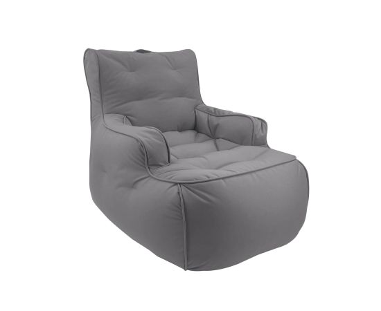 купить садовое бескаркасное кресло для улицы tranquility armchair серое
