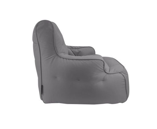 купить уличное бескаркасное кресло для сада tranquility armchair серое