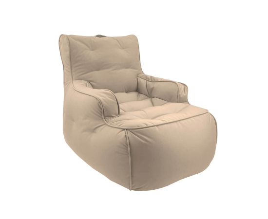 купить садовое бескаркасное кресло для улицы tranquility armchair песочного