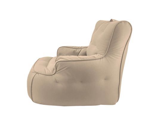 купить уличное бескаркасное кресло для сада tranquility armchair песочного