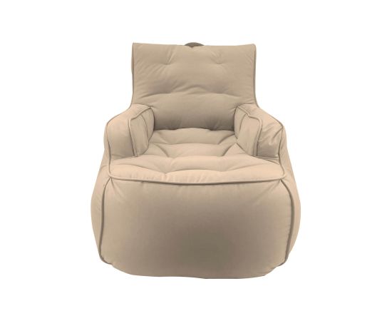 купить уличное бескаркасное кресло для сада tranquility armchair песочного