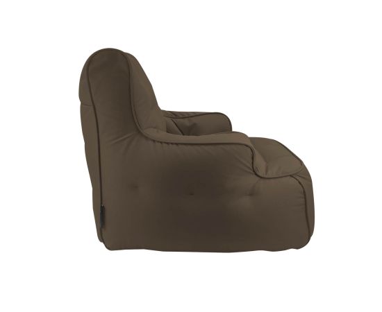купить садовое бескаркасное кресло для улицы tranquility armchair коричневое