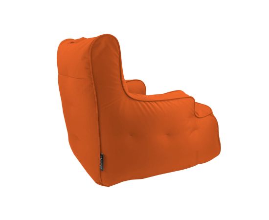 купить уличное бескаркасное кресло для сада tranquility armchair оранжевое