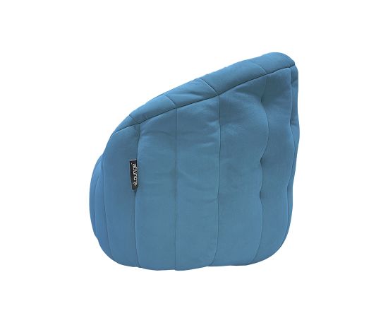 Дизайнерское бескаркасное кресло Butterfly Sofa Blue Jazz (синее)