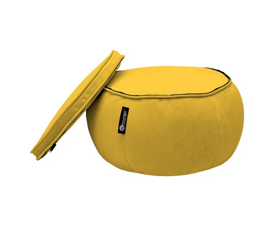 Бескаркасный пуф Wing Ottoman™ - Yellow Shine (желтый), Цвет: Yellow Shine, Категория ткани: Велюр, изображение 2 от производителя ambient lounge Бескаркасный пуф Wing Ottoman™ - Yellow Shine (желтый), Цвет: Yellow Shine, Категория ткани: Велюр, изображение 2