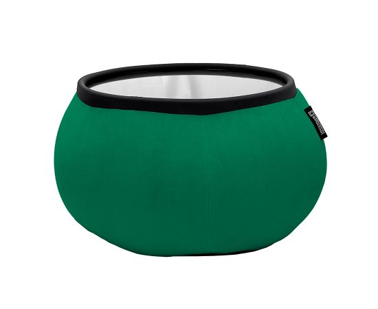 Бескаркасный стол-пуф Versa Table™ - Tundra Spring (светлый, почти белый), Цвет: Forest Green, Категория ткани: Велюр, изображение 2