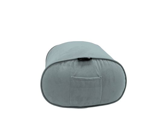 Мягкая подставка под ноги Ottoman™ - Keystone Grey (светло-серый велюр), Цвет: Keystone Grey, Категория ткани: Велюр, изображение 4