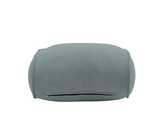 Мягкая подставка под ноги Ottoman™ - Keystone Grey (светло-серый велюр), Цвет: Keystone Grey, Категория ткани: Велюр, изображение 3