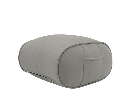 Пуфик Ottoman Tundra Spring (светло-серый)