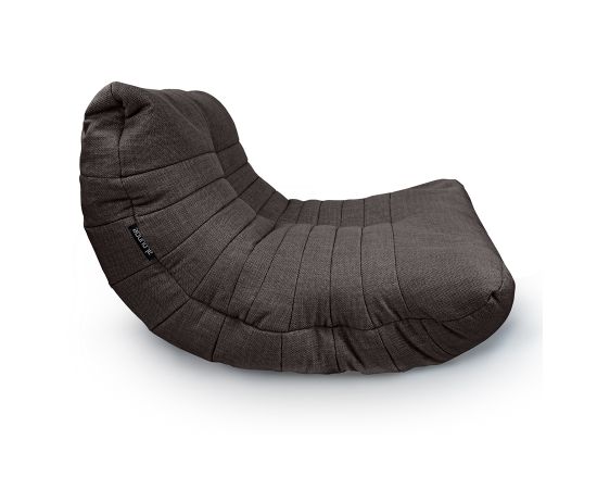 анатомическое кресло acoustic sofa (черное) рогожка