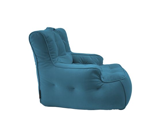 Большое мягкое кресло Tranquility Armchair™ - Blue Jazz (синее), Цвет: Blue Jazz, Категория ткани: Велюр, изображение 3