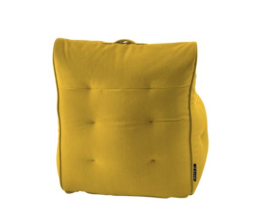 Большое мягкое кресло Tranquility Armchair™ - Yellow Shine (желтое), Цвет: Yellow Shine, Категория ткани: Велюр, изображение 5