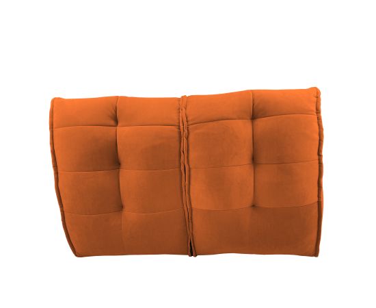 Бескаркасный двухместный диван Twin Couch™ - Terra Cocta (терракотовый велюр), Цвет: Terra Cocta, Категория ткани: Велюр, изображение 5