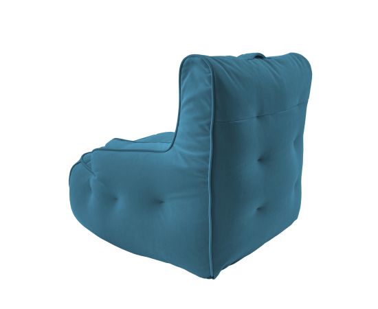 Большое мягкое кресло Tranquility Armchair™ - Blue Jazz (синее), Цвет: Blue Jazz, Категория ткани: Велюр, изображение 7