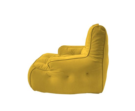 Большое мягкое кресло Tranquility Armchair™ - Yellow Shine (желтое), Цвет: Yellow Shine, Категория ткани: Велюр, изображение 8