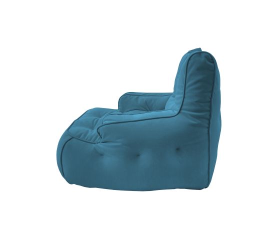 Большое мягкое кресло Tranquility Armchair™ - Blue Jazz (синее), Цвет: Blue Jazz, Категория ткани: Велюр, изображение 8
