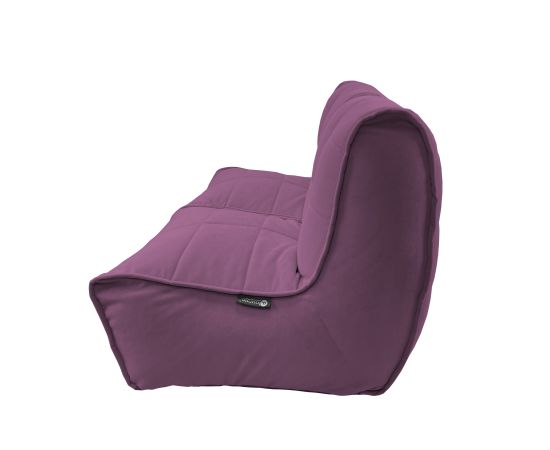 Бескаркасный двухместный диван Twin Couch™ - Sakura Pink (розовый велюр), Цвет: Sakura Pink, Категория ткани: Велюр, изображение 7