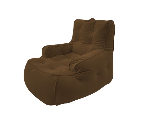 Большое мягкое кресло Tranquility Armchair™ - Hot Chocolate (коричневое), Цвет: Hot Chocolate, Категория ткани: Велюр, изображение 9