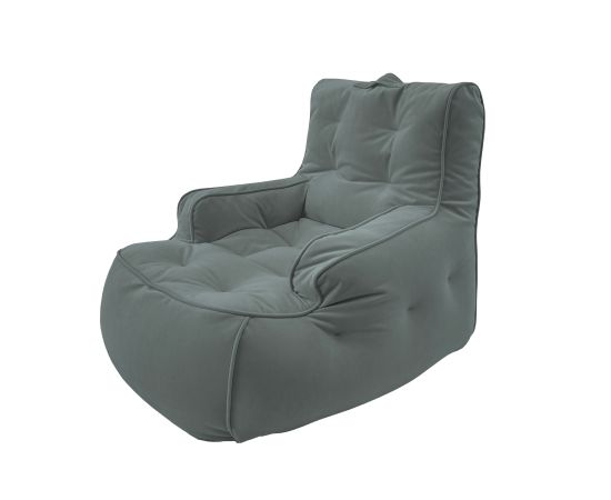 Tranquility Armchair™ - Keystone Grey (серое), Цвет: Keystone Grey, Категория ткани: Велюр, изображение 9
