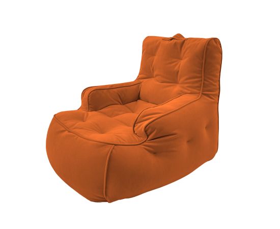 Большое мягкое кресло Tranquility Armchair™ - Terra Cocta (терракотовое), Цвет: Terra Cocta, Категория ткани: Велюр, изображение 8