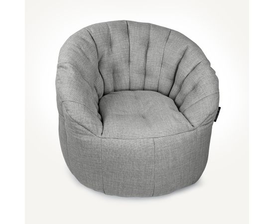 Дизайнерское бескаркасное кресло Butterfly Sofa™ - Tundra Spring (светлое)