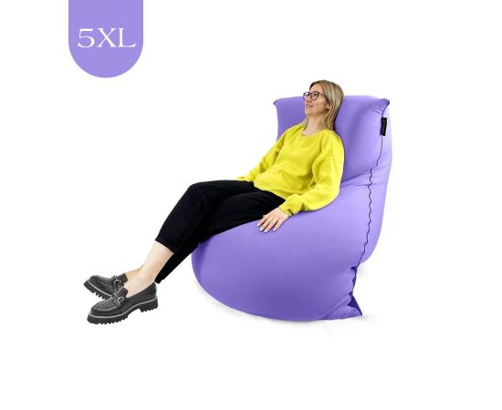 Бескаркасное кресло-мешок SNUGG™ - Lavender Queen (лавандовый), Цвет: Lavender Queen, Категория ткани: Спандекс, изображение 2