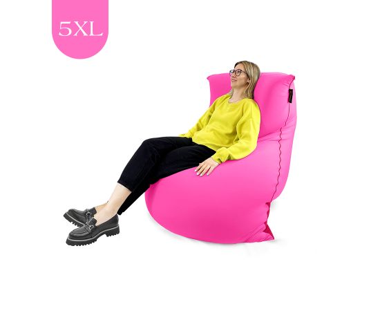 Бескаркасное кресло-мешок SNUGG™ - Lily Pink (розовый), Цвет: Lily Pink, Категория ткани: Спандекс, изображение 2