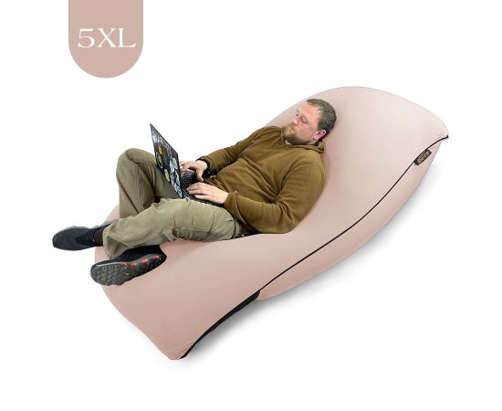 Бескаркасное кресло-мешок SNUGG™ - Purple Rain (фиолетовый), Цвет: Purple Rain, Категория ткани: Спандекс, изображение 3