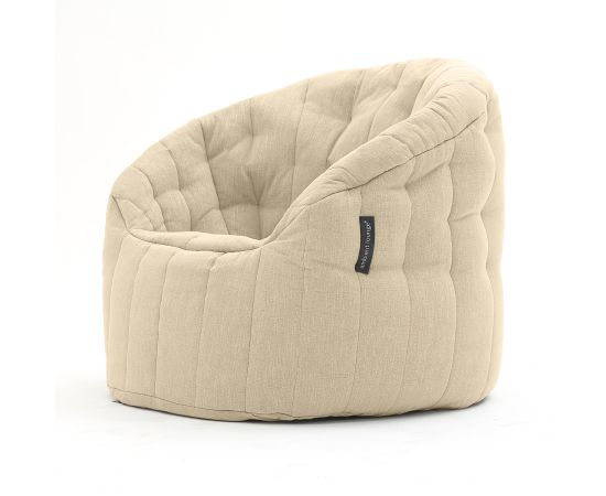 Дизайнерское кресло Butterfly Sofa™ - Eco Weave (бежевый), Цвет: Eco Weave, Категория ткани: Шенилл, изображение 4