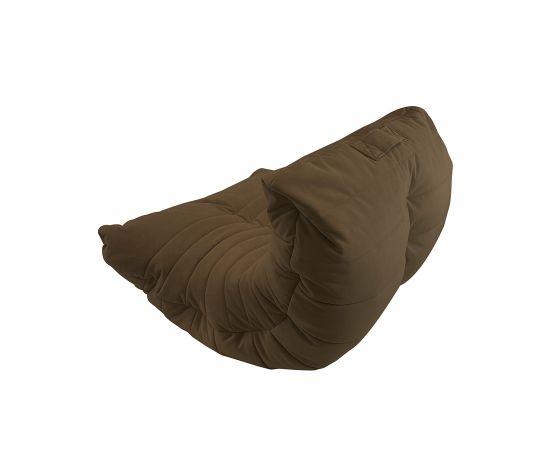 Бескаркасное кресло Acoustic Sofa™ - Hot Chocolate (шоколадное) велюр