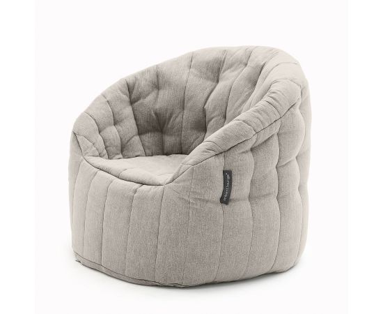 Дизайнерское кресло Butterfly Sofa™ - Keystone Grey (светло-серый), Цвет: Keystone Grey, Категория ткани: Шенилл, изображение 3