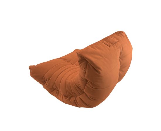 Купить терракотовое бескаркасное кресло пуф мешок