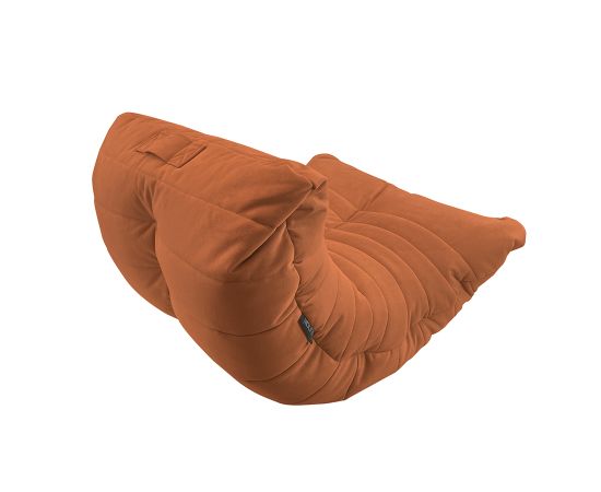 Купить терракотовое бескаркасное кресло пуф мешок