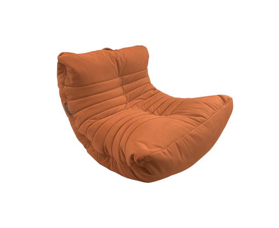 Купить терракотовое бескаркасное кресло пуф мешок