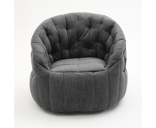 Дизайнерское кресло Butterfly Sofa™ - Black Sapphire (черный), Цвет: Black Sapphire, Категория ткани: Шенилл, изображение 2